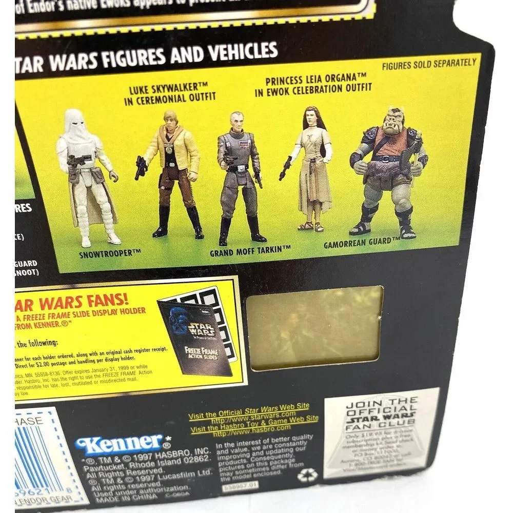 Kenner Star Wars PoTF Han Solo in Endor Gear with Blaster Pistol‎